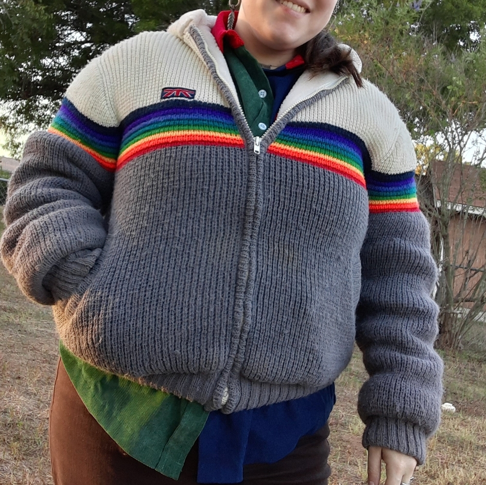 Vintage Brittania Rainbow Jacket